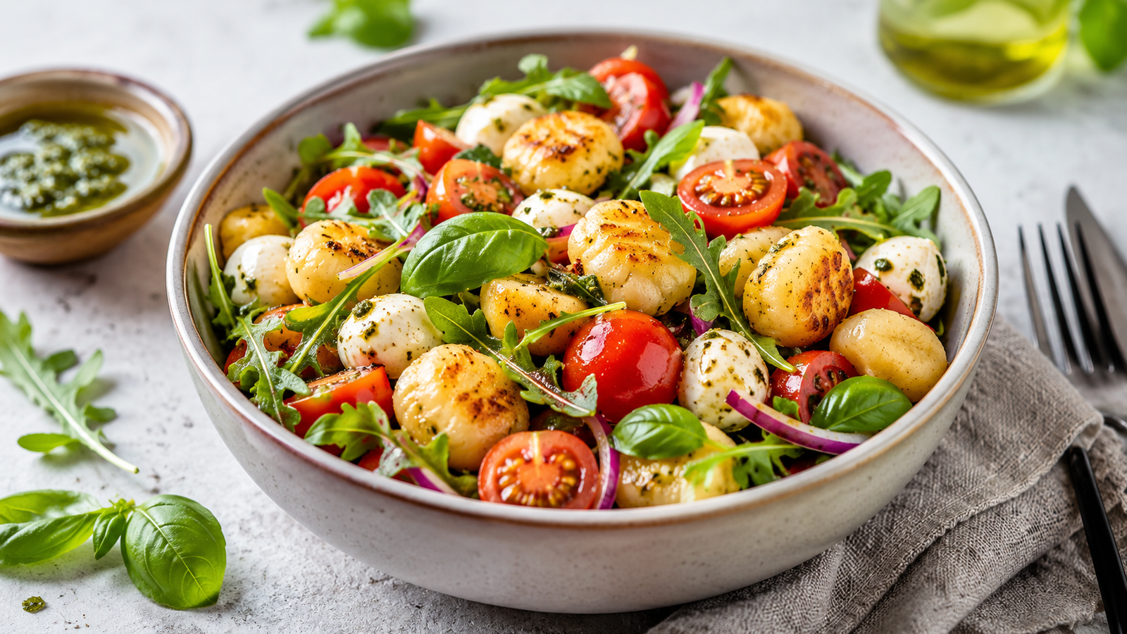 gnocchi salat